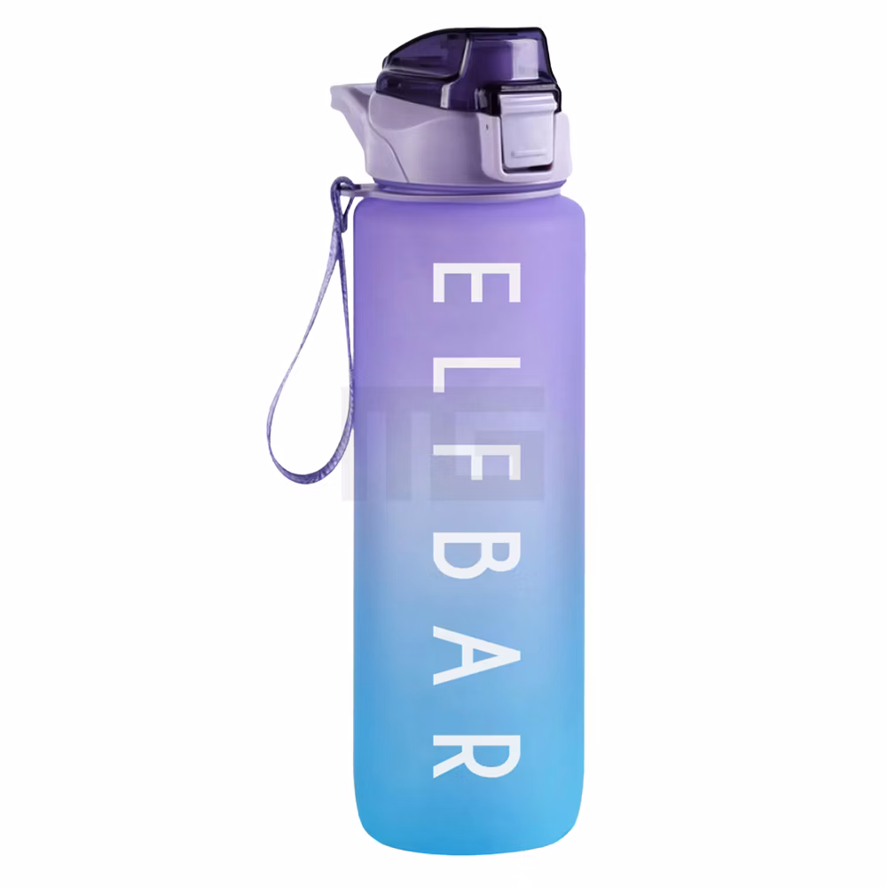 ELFBAR - Trinkflasche - 0,75L - Blau-Pink
