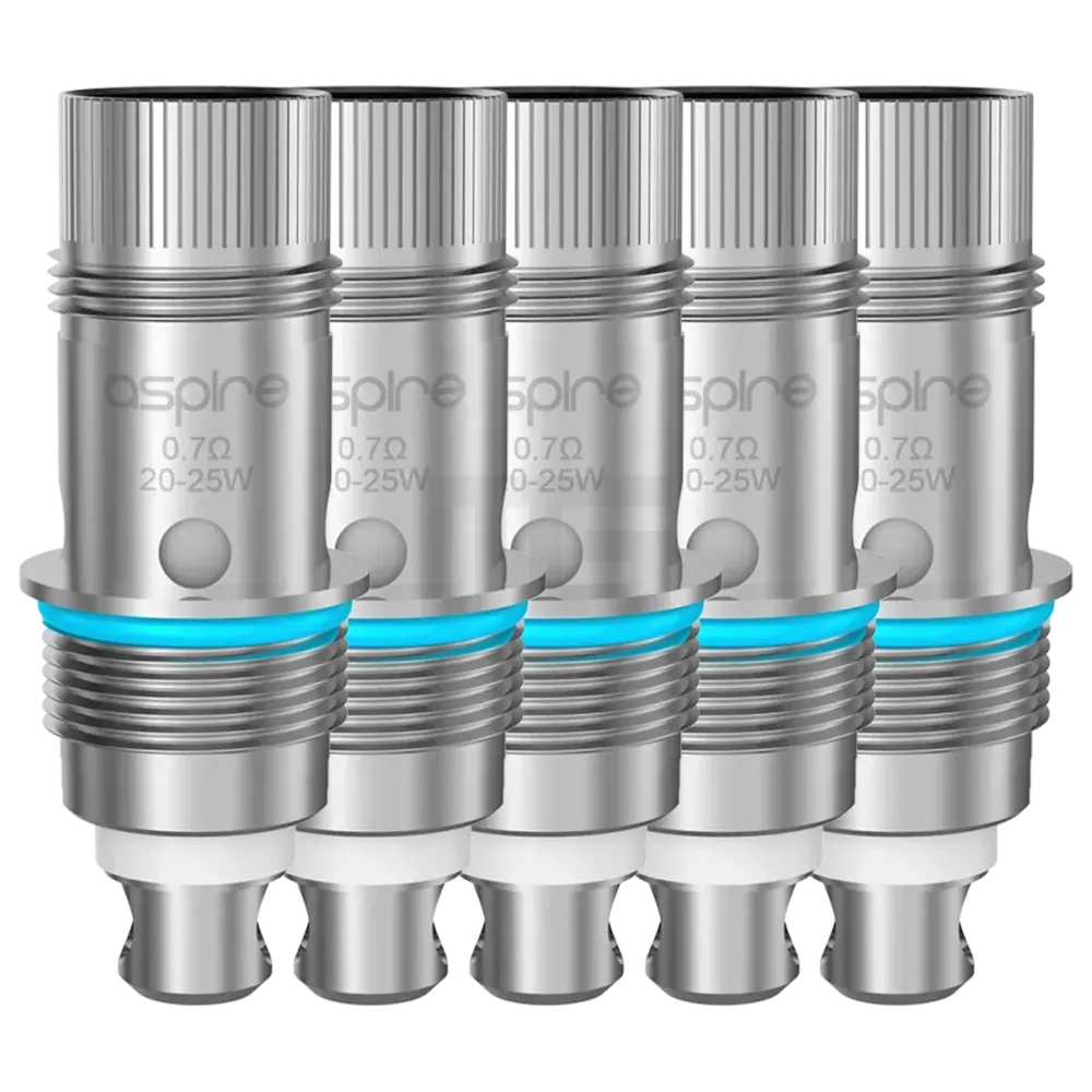 Aspire - Nautilus - 2S Mesh Coil - Verdampferkopf - 5er Pack - 0.7 Ohm