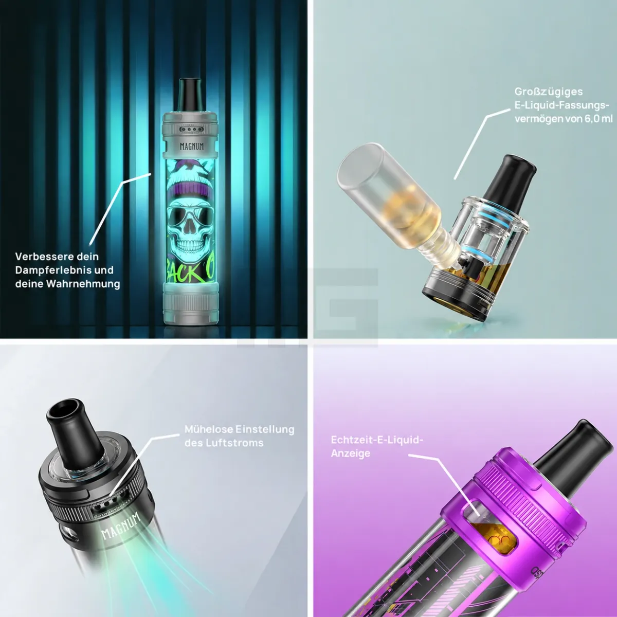 Aspire - Magnum - Pod Kit - Black & Booming Bear