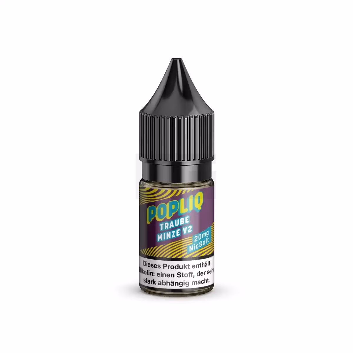 PopLiq Nikotinsalz-Liquid Traube Minze V2 10ml 20mg PopLiq Nikotinsalz-Liquid Traube Minze V2 10ml 20mg