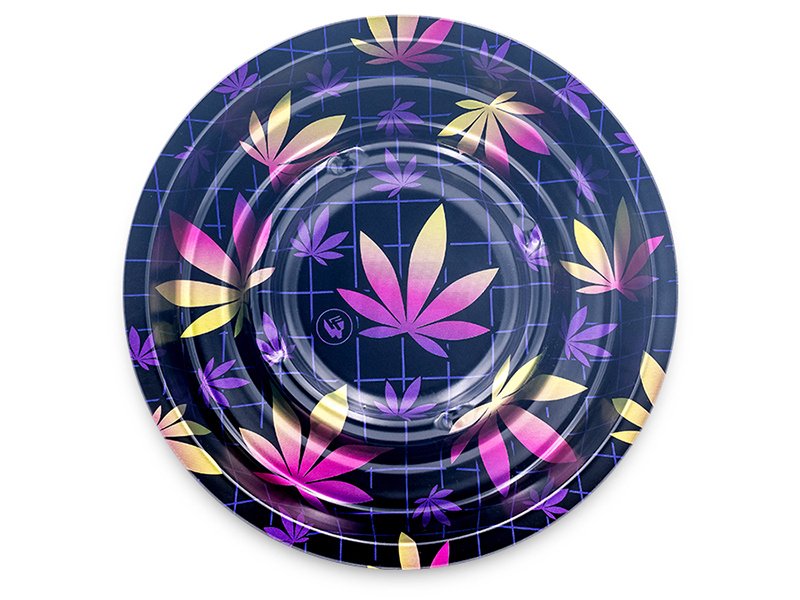 aschenbecher-coffeeshop-ashtray-leaves-37-16 Aschenbecher - Coffeeshop Ashtray - Leaves 37" - Ø 16cm