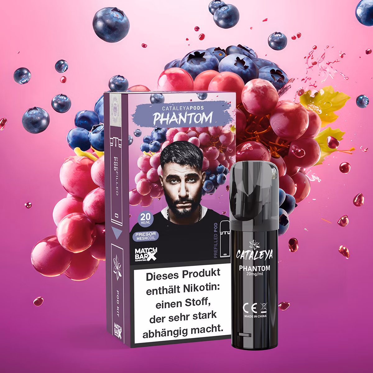 Cataleya - Prefilled-Pod - Phantom | Paketgröße : ein Stück