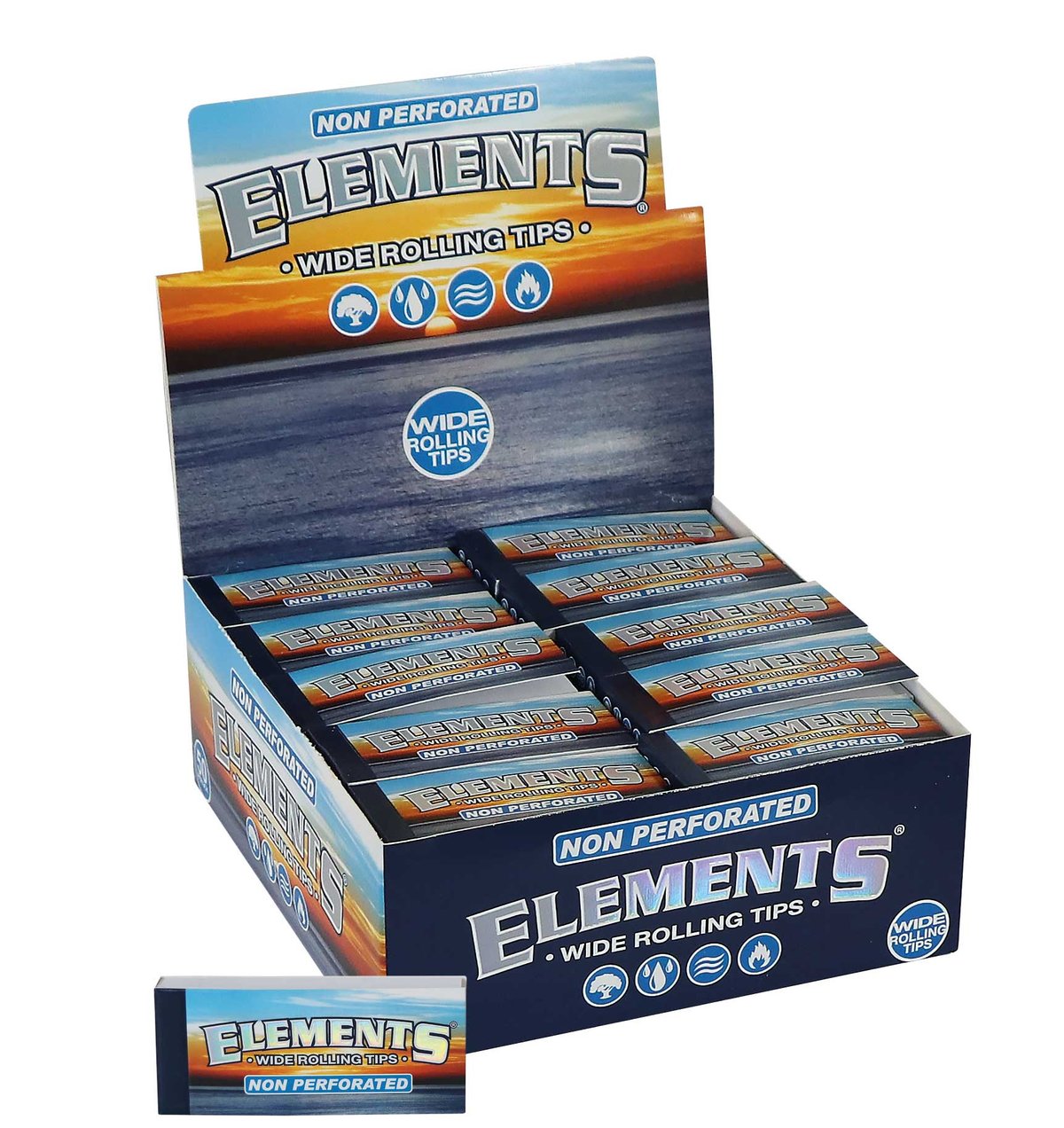 Elements Papers - Wide - unperforiert - 50 Tips