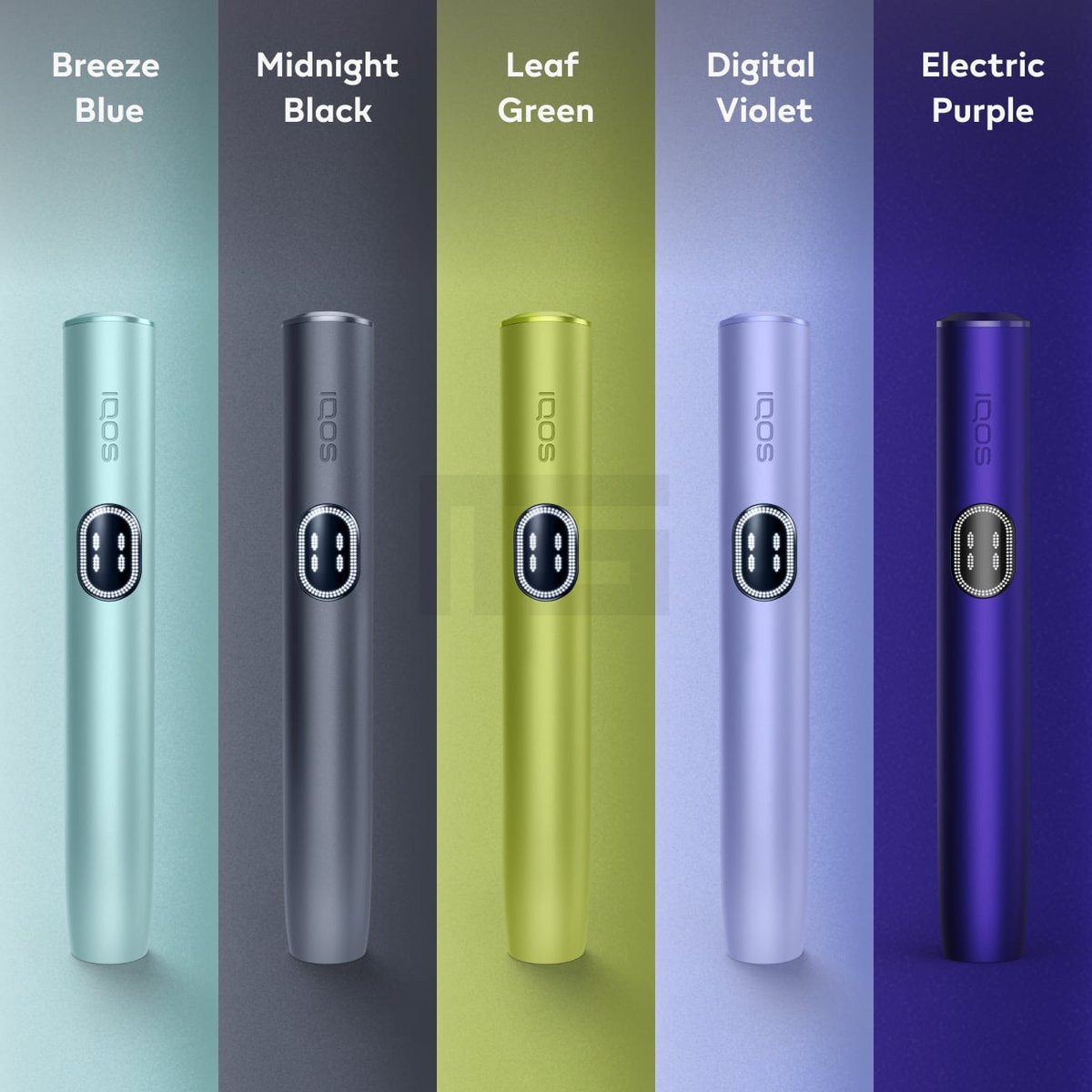 IQOS - ILUMA i - Kit - Electric Purple e-cigarette, vape, pen, polymer, colorful