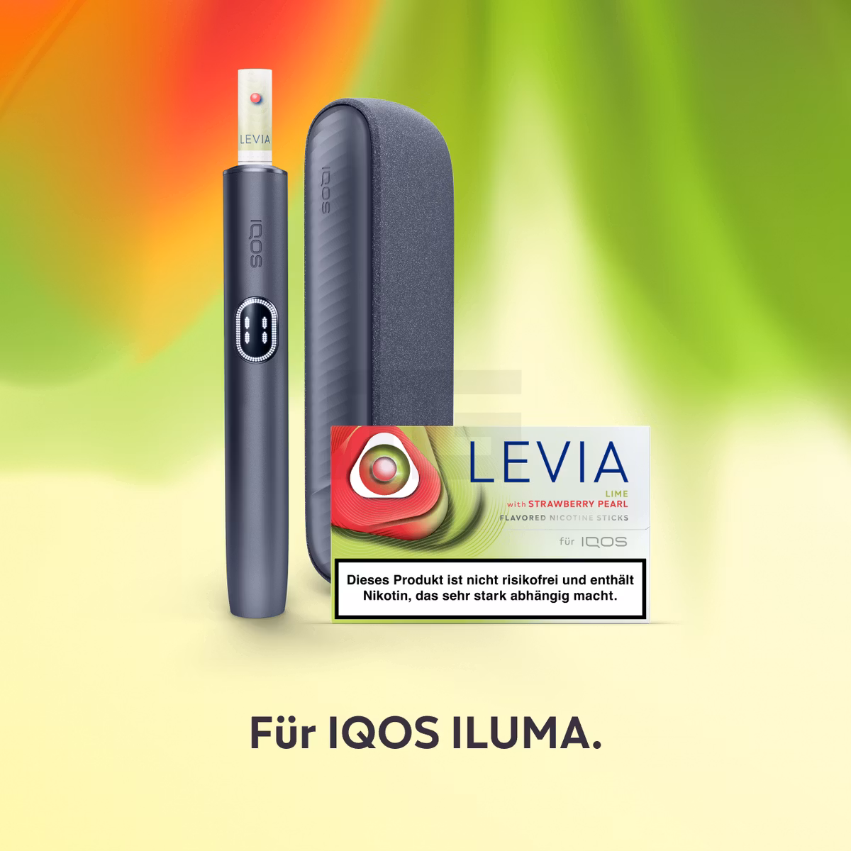 IQOS - LEVIA - Nikotinsticks - Lime with Strawberry Pearl