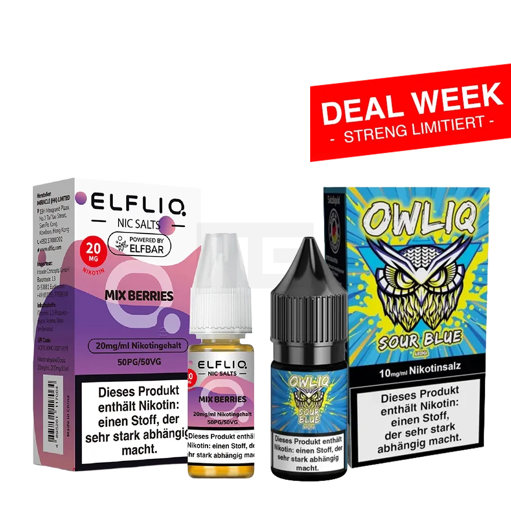 ELFBAR ELFLIQ + OWLIQ Starter Kit ELFBAR ELFLIQ + OWLIQ Starter Kit