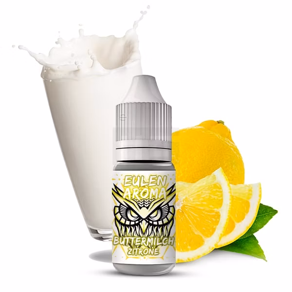Eulen Aroma - Buttermilch Zitrone - Aroma - 10ml Eulen Aroma - Buttermilch Zitrone - Aroma - 10ml