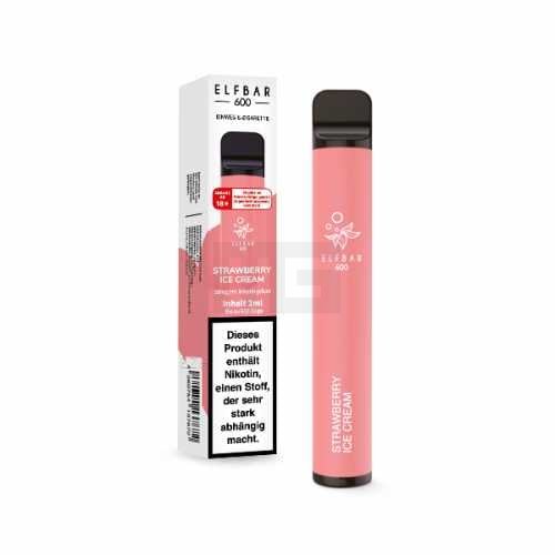 Elf Bar 600 - Strawberry Ice Cream