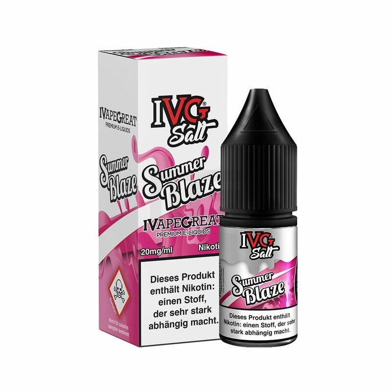 ivg-salt-summer-blaze-nic-salt-10ml-steuerware IVG - Salt - Summer Blaze - Nikotinsalz-Liquid - 10ml