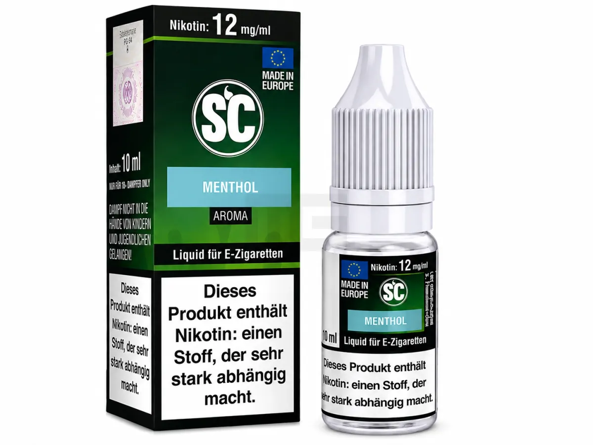 SC - Menthol - Nikotin Liquid - 10ml - 12mg