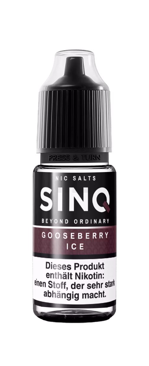 SINQ - Gooseberry Ice - Nikotinsalz Liquids - 10ml - 10mg SINQ - Gooseberry Ice - Nikotinsalz Liquids - 10ml - 10mg