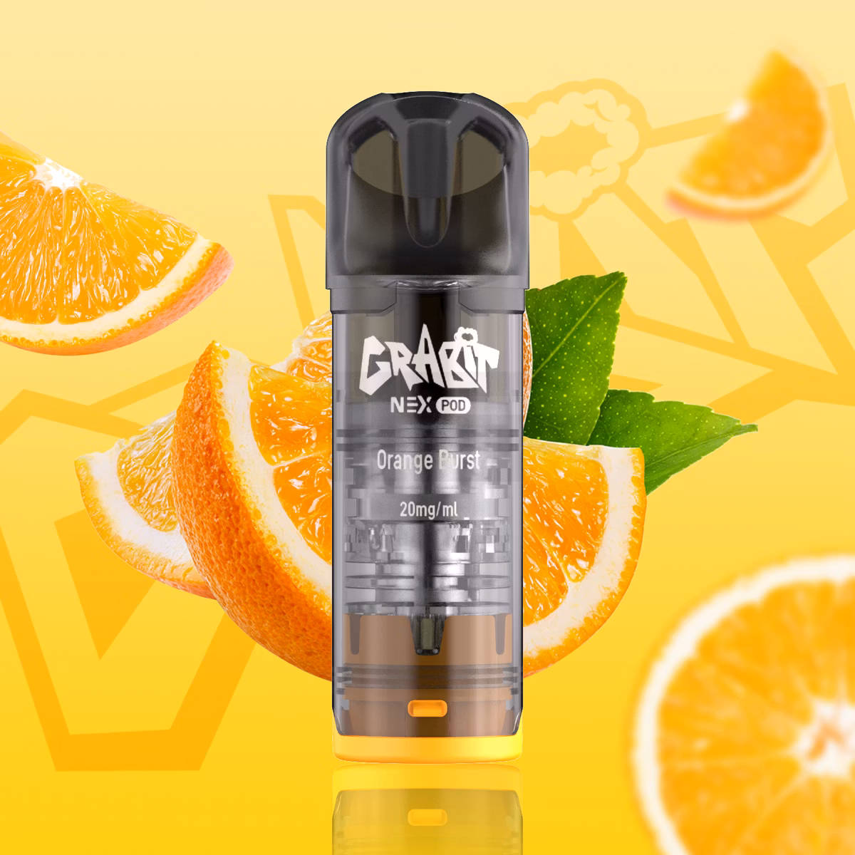 GRABIT - Nex - Prefilled Pod - 2ml - 2er Pack - Orange Burst