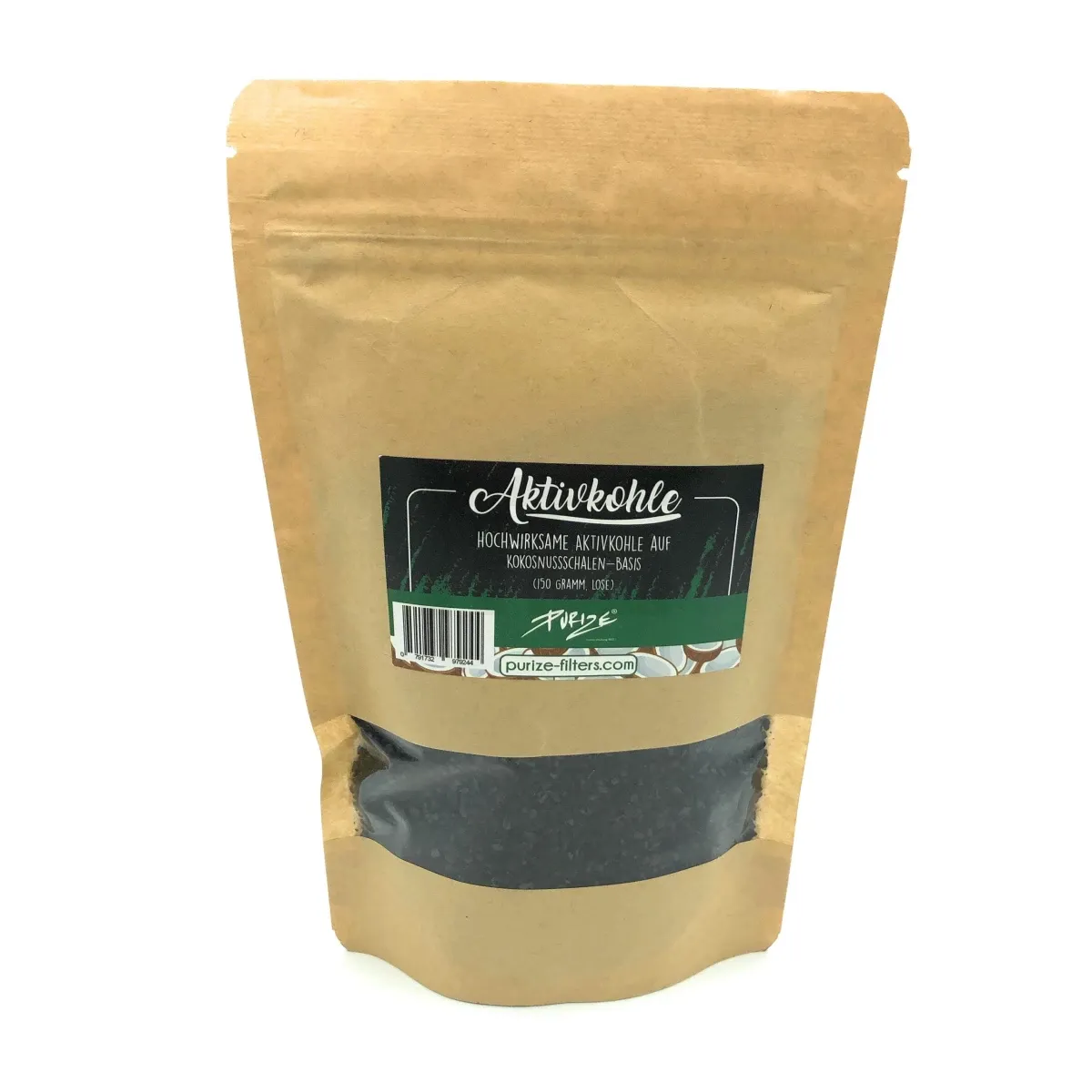 PURIZE - Aktivkohlefilter - Coconut - lose - 150g