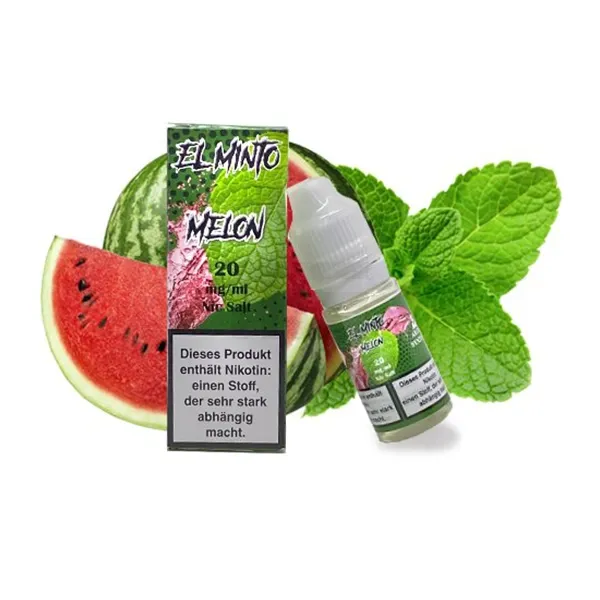 El Minto - Nikotinsalzliquids - 10ml - Melon - 20mg El Minto - Nikotinsalzliquids - 10ml - Melon - 20mg