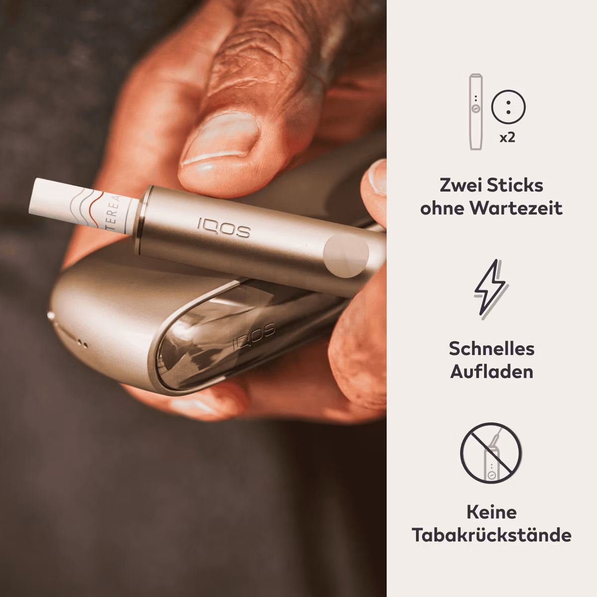 IQOS - ILUMA - Kit - Pebble Beige (EOL)
