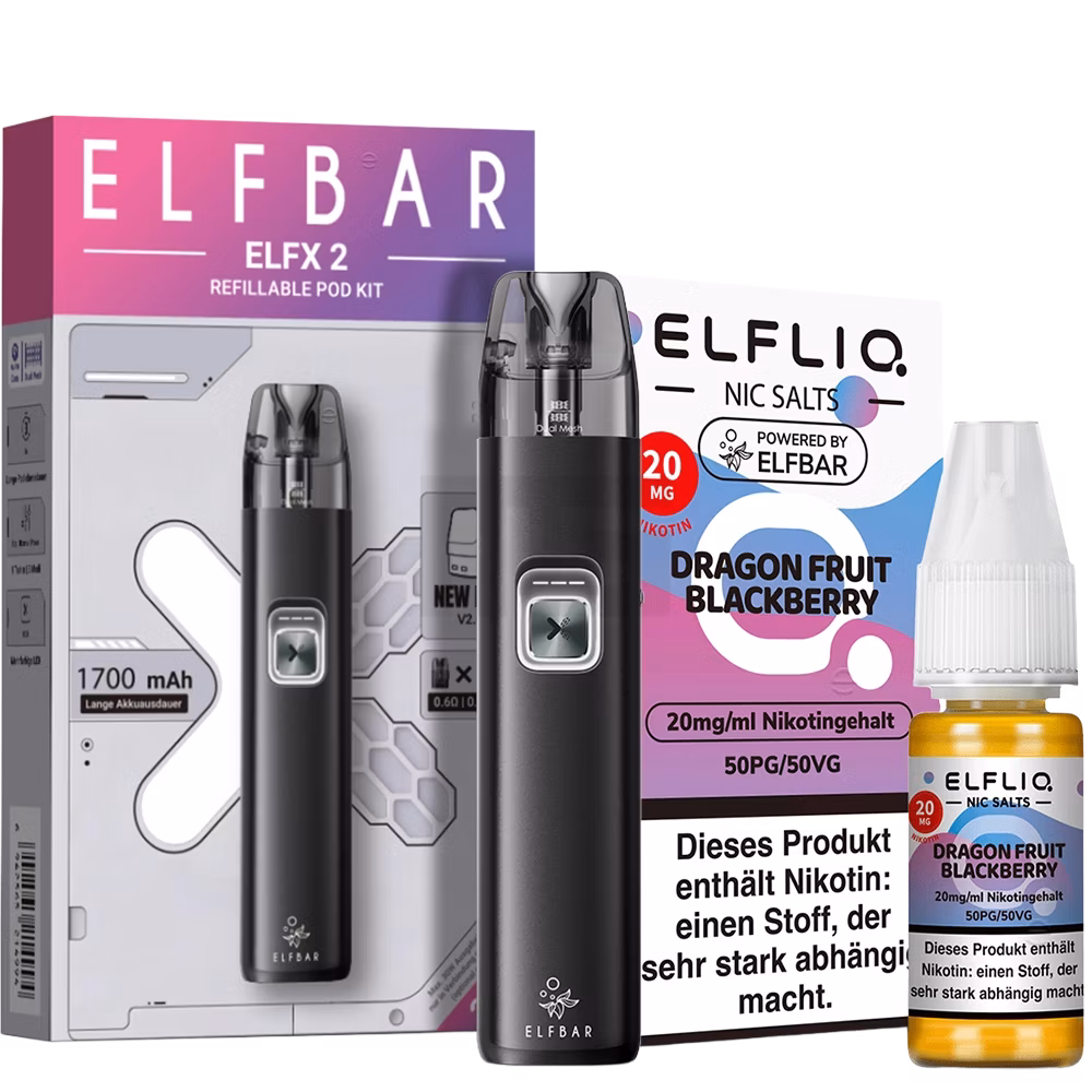 Elfbar - ELFX 2 + ELFLIQ - Starter Kit