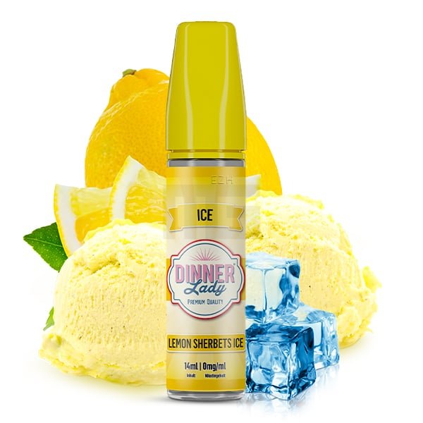 Dinner Lady - Ice - Aroma - Sweets Ice Lemon Sherbets - 14ml Dinner Lady - Ice - Aroma - Sweets Ice Lemon Sherbets - 14ml