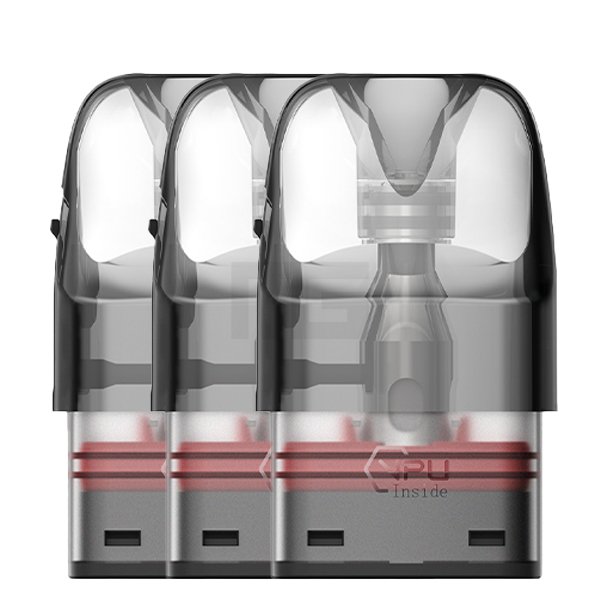 GeekVape - Q - Pod Tank Verdampfer - 0.4 Ohm Mesh-Coil - 3ml - 3er Paket