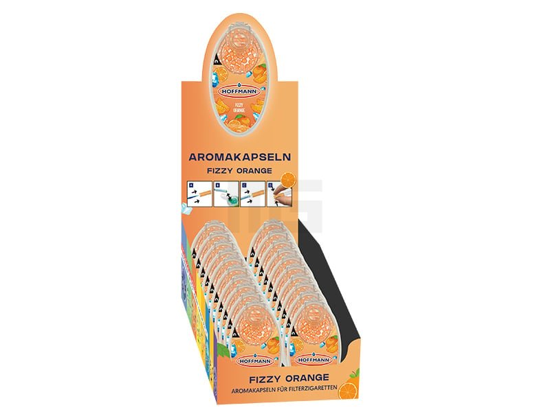 Hoffmann - Aromakugeln - Fizzy Orange - 100 Stk. Hoffmann - Aromakugeln - Fizzy Orange - 100 Stk.