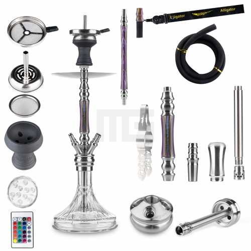 21A2hpaWmJvPvF Shisha-Wasserpfeife-Alligator-Bingo-Lila-freshisha-store