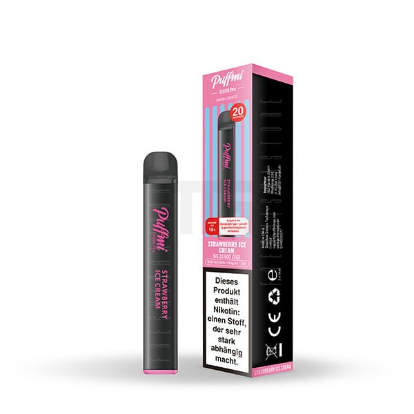 puffmi-tx600-pro-strawberry-ice-cream-einweg-vape-2 PUFFMI - TX600 Pro - Strawberry Ice Cream