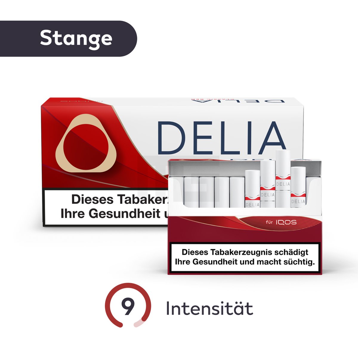 IQOS - Delia - Tabaksticks - Classic Red