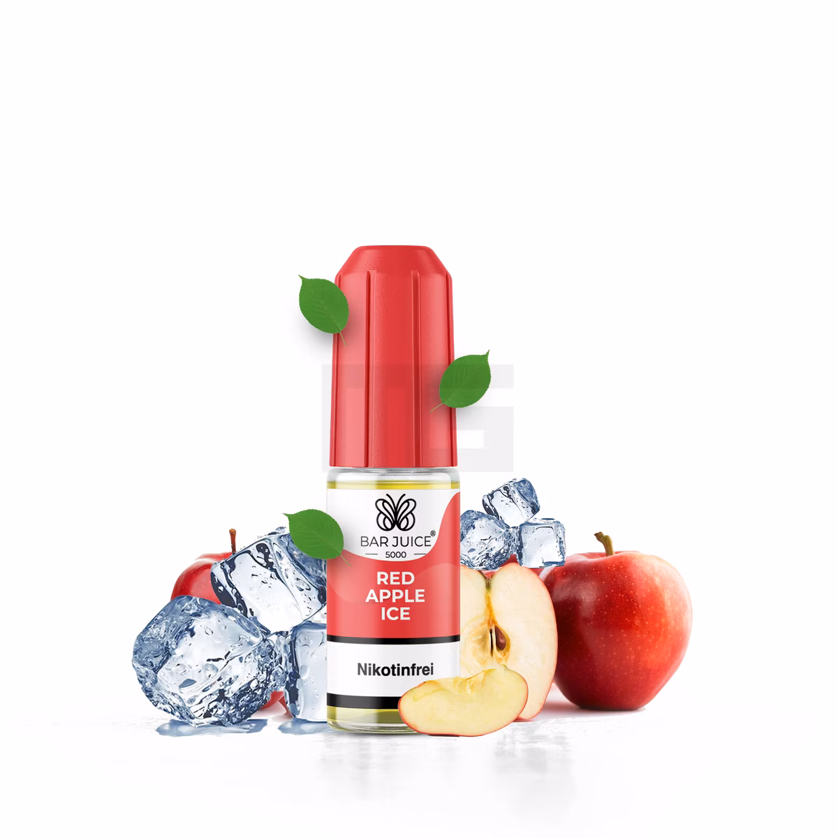 Bar Juice - 5000 - Red Apple Ice | Inhalt : 10ml | Nikotinsalz-Stärke : 0mg | Paketgröße : 1er Packung