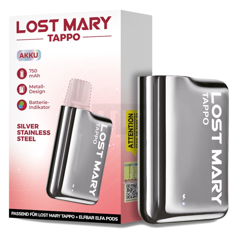 Lost Mary - Tappo - Basisgerät - E-Zigarette - Silber