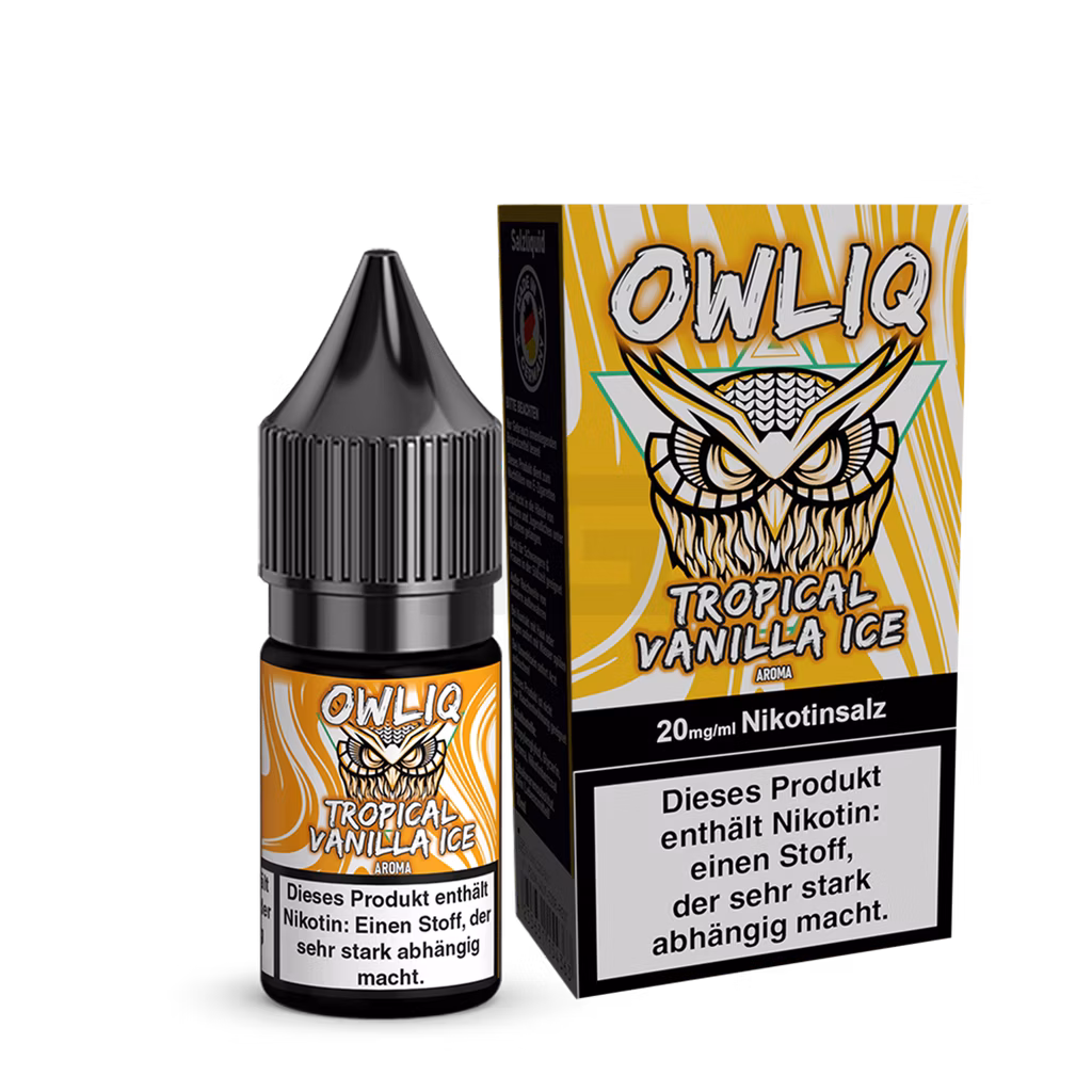 OWLIQ - Tropical Vanilla Ice - Nikotinsalz Liquid - 10ml - 20mg OWLIQ - Tropical Vanilla Ice - Nikotinsalz Liquid - 10ml - 20mg