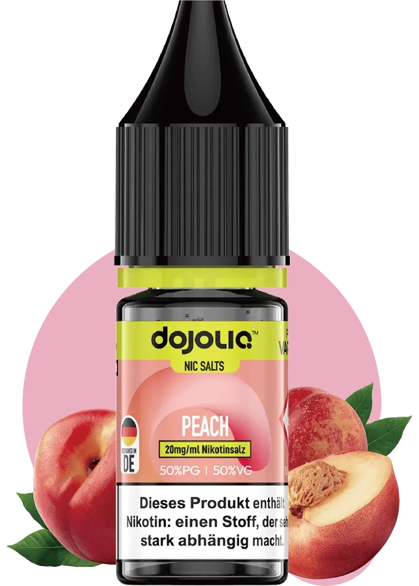Vaporesso - Dojoliq - Nikotinsalz-Liquid - 10ml - Peach - 10mg
