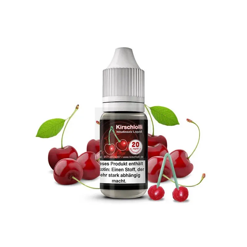 Kirschlolli - Kirschlolli - Nikotinsalz Liquid - 10ml - 20mg Kirschlolli - Kirschlolli - Nikotinsalz Liquid - 10ml - 20mg