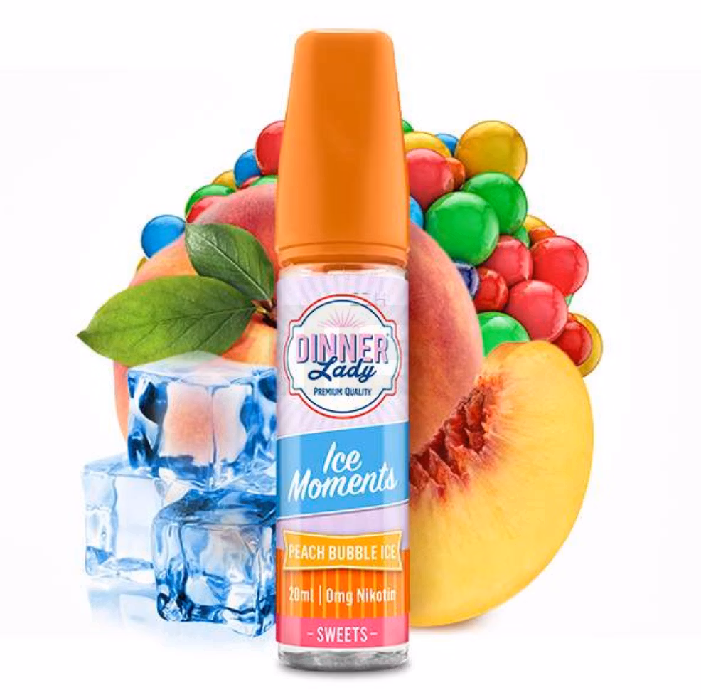 dinner-lady-ice-moments-peach-bubble-ice-aroma-20 Dinner Lady - Ice Moments - Peach Bubble Ice - Aroma - 20ml