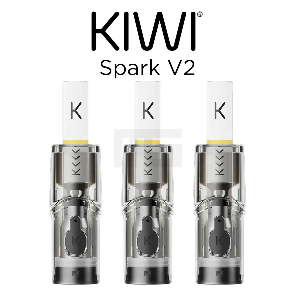 KIWI Spark V2 Pod Tank Verdampfer 3er Paket 2ml 1.2 Ohm KIWI Spark V2 Pod Tank Verdampfer 3er Paket 2ml 1.2 Ohm