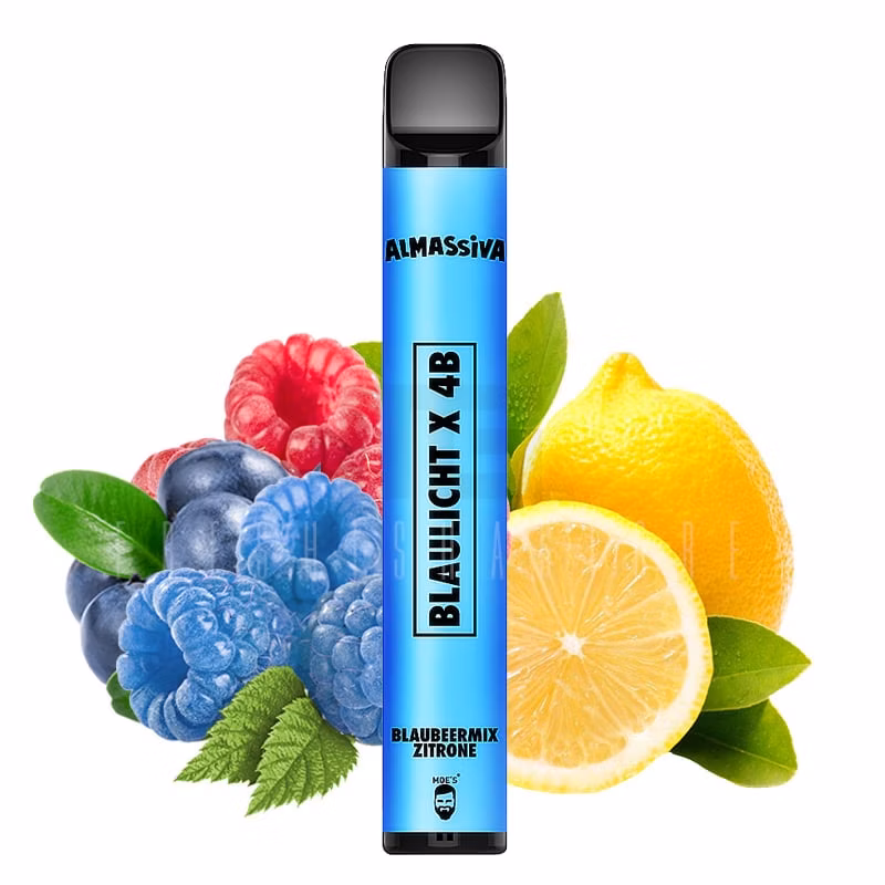 Al Massiva Vape - Einweg E-Zigarette - Blaulicht x 4B