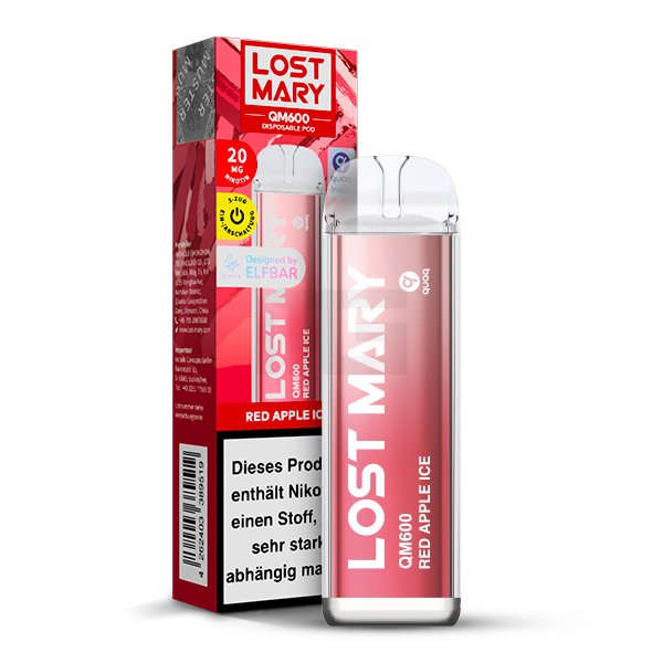 Lost Mary - QM600 - Red Apple Ice - CP