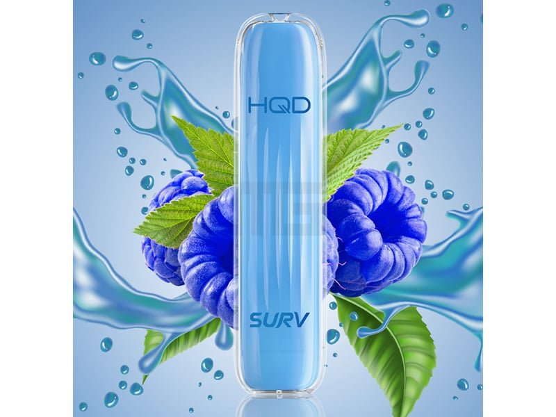 HQD - SURV - Einweg E-Zigarette - Blurry Berry - 20mg