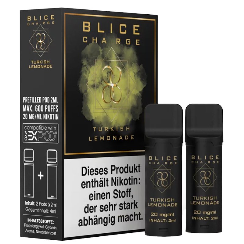 blice-prefilled-pod-turkish-lemonade-2ml-2er-paket-1 Blice - Prefilled Pod - Turkish Lemonade - 2ml - 2er Pack