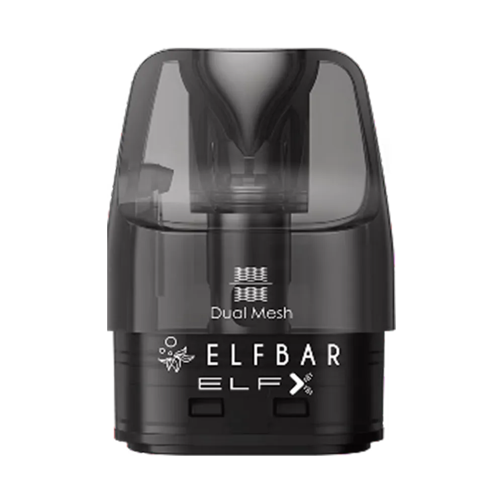 Elfbar - ELFX V2 - Pod Tank Verdampfer - 3er Paket - 0.8 Ohm - 2ml Elfbar - ELFX V2 - Pod Tank Verdampfer - 3er Paket - 0.8 Ohm - 2ml