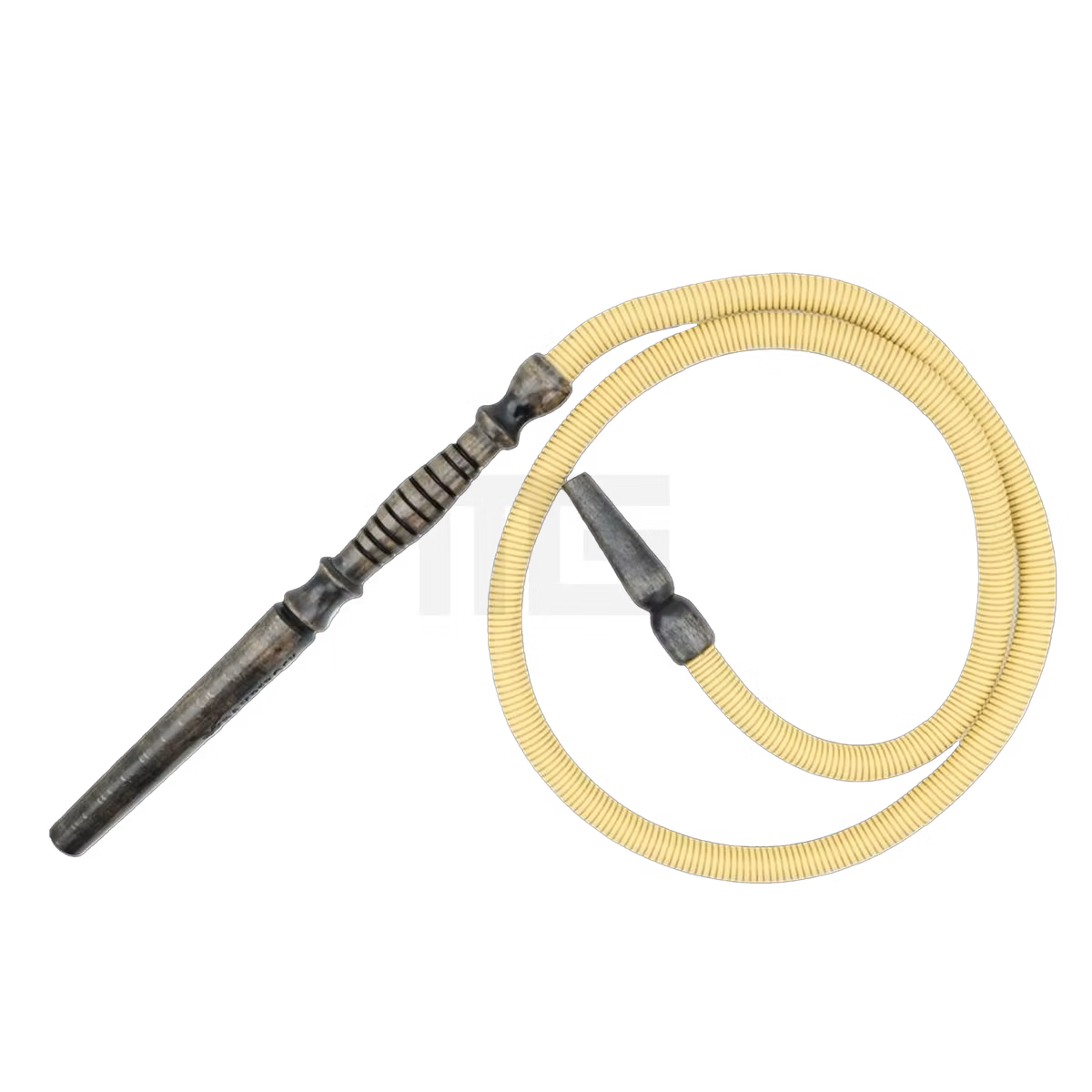 Dampfbock - Veganer Lederschlauch Flex - Metall Grau 