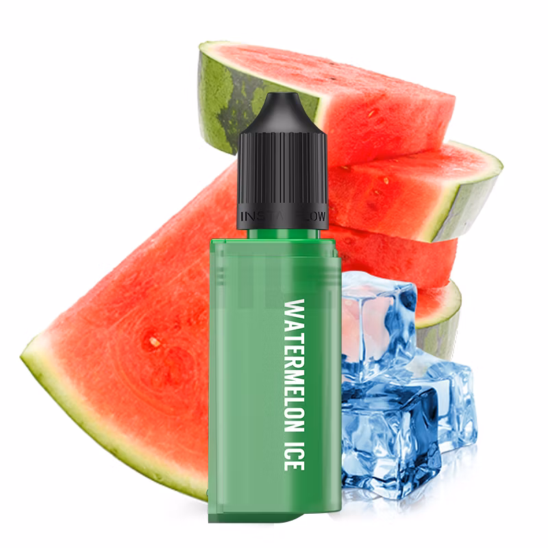 flasche-watermelon-ice INSTAFLOW 5000 - Nachfülbehälter - Watermelon Ice - 10ml - 20mg