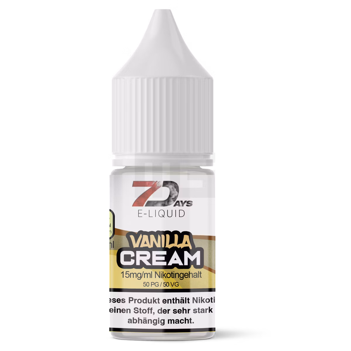 7Days - E-Liquid - 10ml - Vanilla Cream | Nikotinsalz-Stärke : 15mg