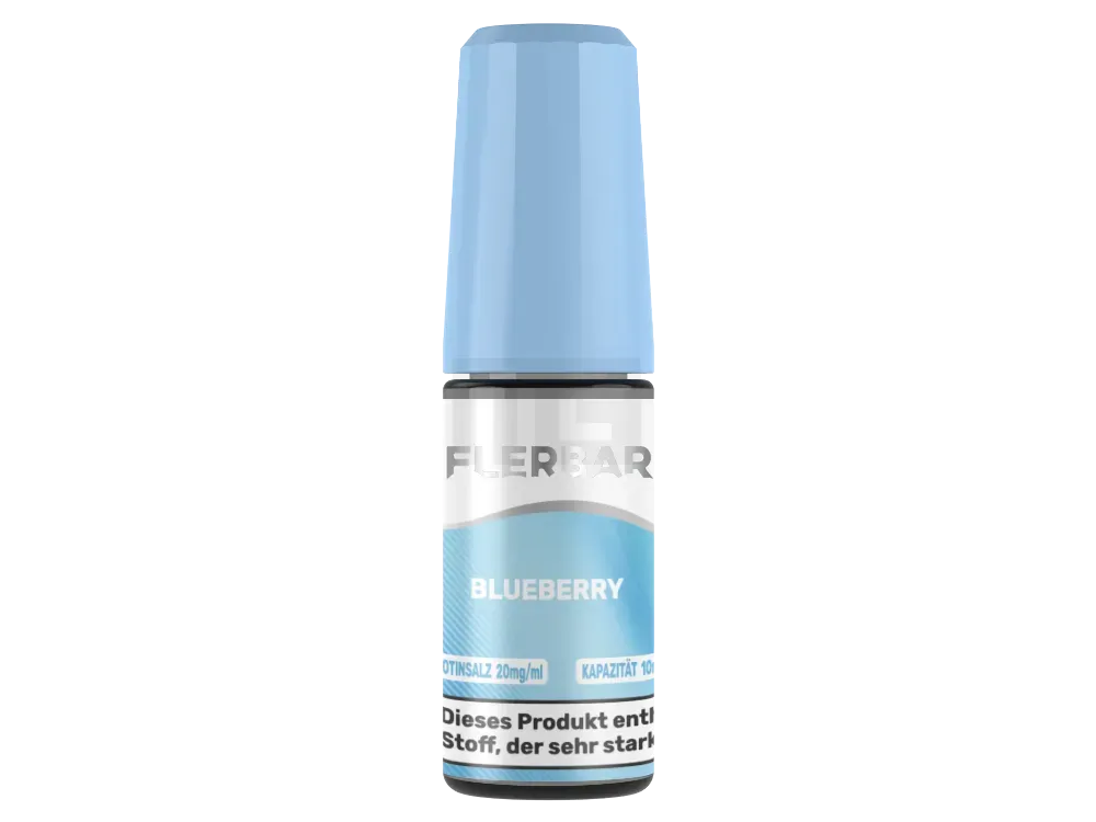 Flerbar - Nikotinsalz Liquid - 10ml - Blueberry - 20mg Flerbar - Nikotinsalz Liquid - 10ml - Blueberry - 20mg