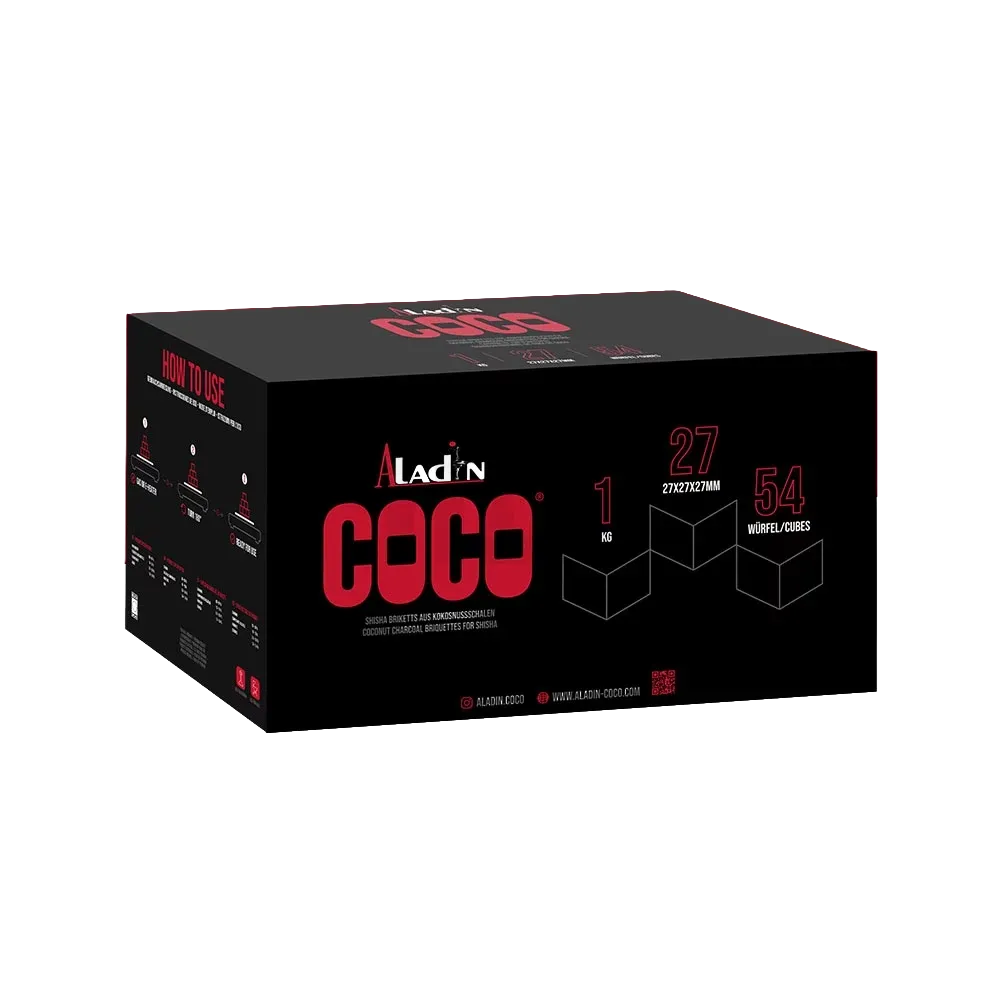 Aladin Coco Naturkohle 27er 1kg