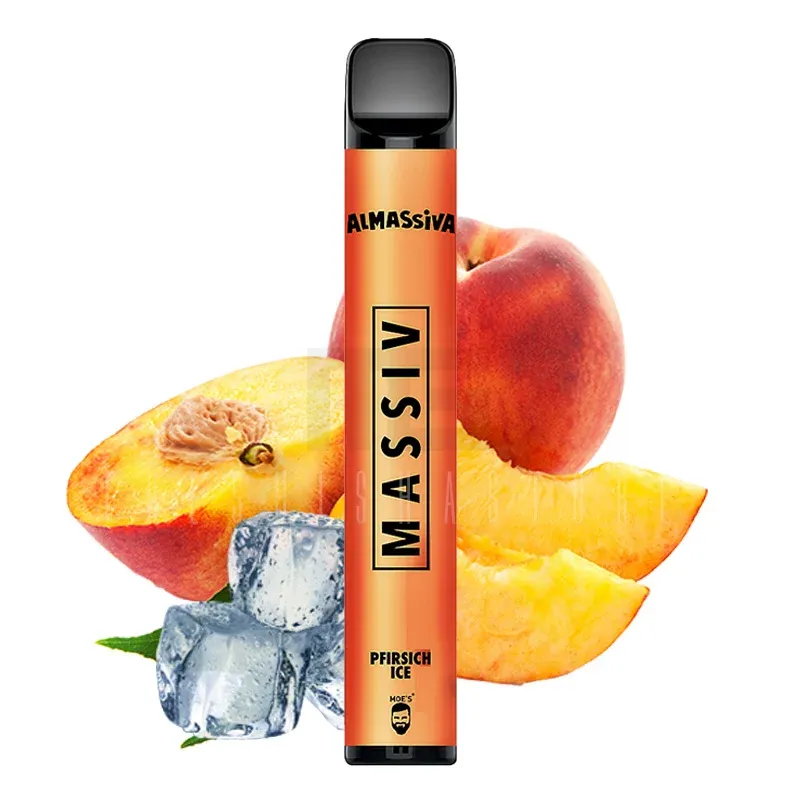 Al Massiva Vape - Einweg E-Zigarette - Pfirsich Ice - 17mg - CP Al Massiva Vape - Einweg E-Zigarette - Pfirsich Ice - 17mg - CP