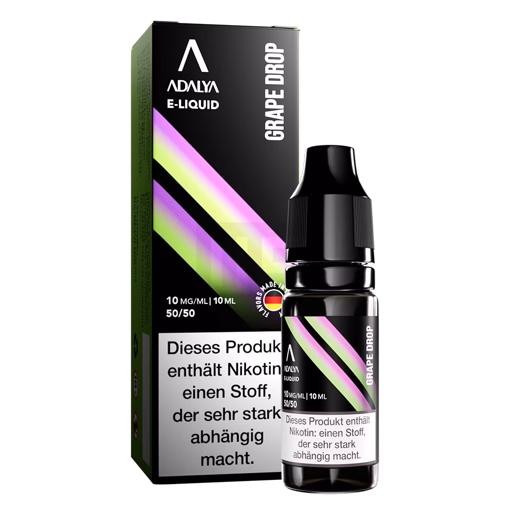 Adalya - Nikotinsalz Liquid - 10ml - Grape Drop - 10mg Adalya - Nikotinsalz Liquid - 10ml - Grape Drop - 10mg