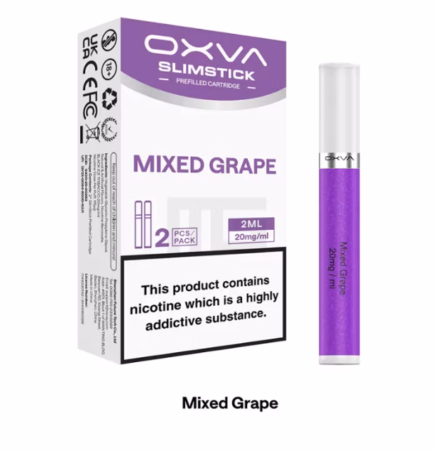 OXVA - Slimstick - Prefilled Pods - Mixed Grape - 20mg OXVA - Slimstick - Prefilled Pods - Mixed Grape - 20mg
