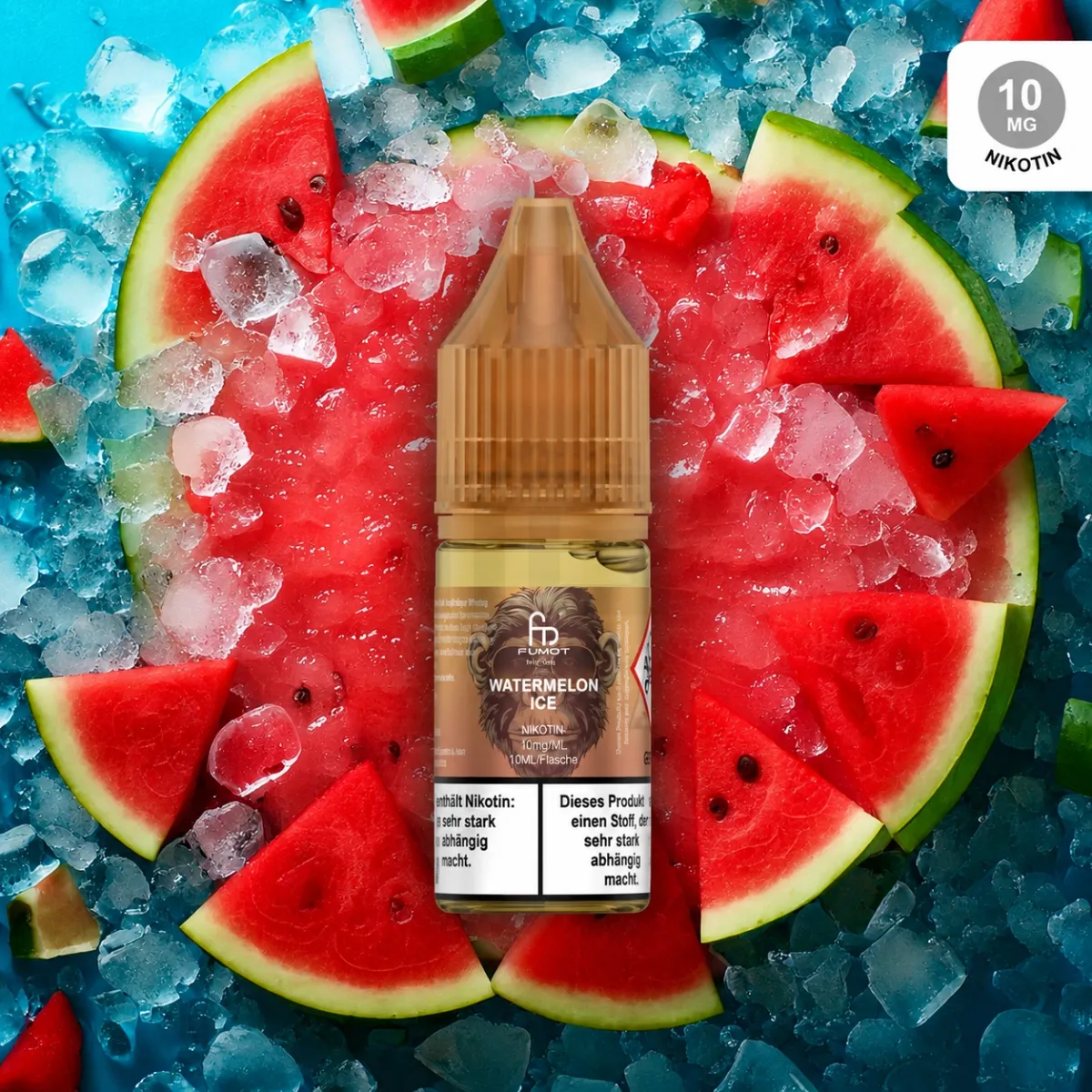 RandM - Tornado - Nikotinsalz-Liquid - 10ml - Watermelon Ice 10mg