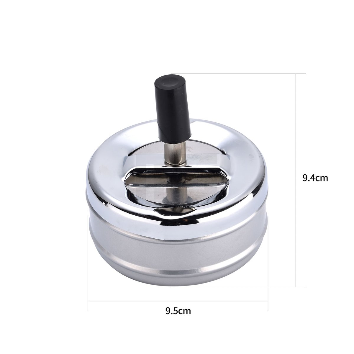 CHAMP HIGH - METAL - Push Aschenbecher - 9 cm