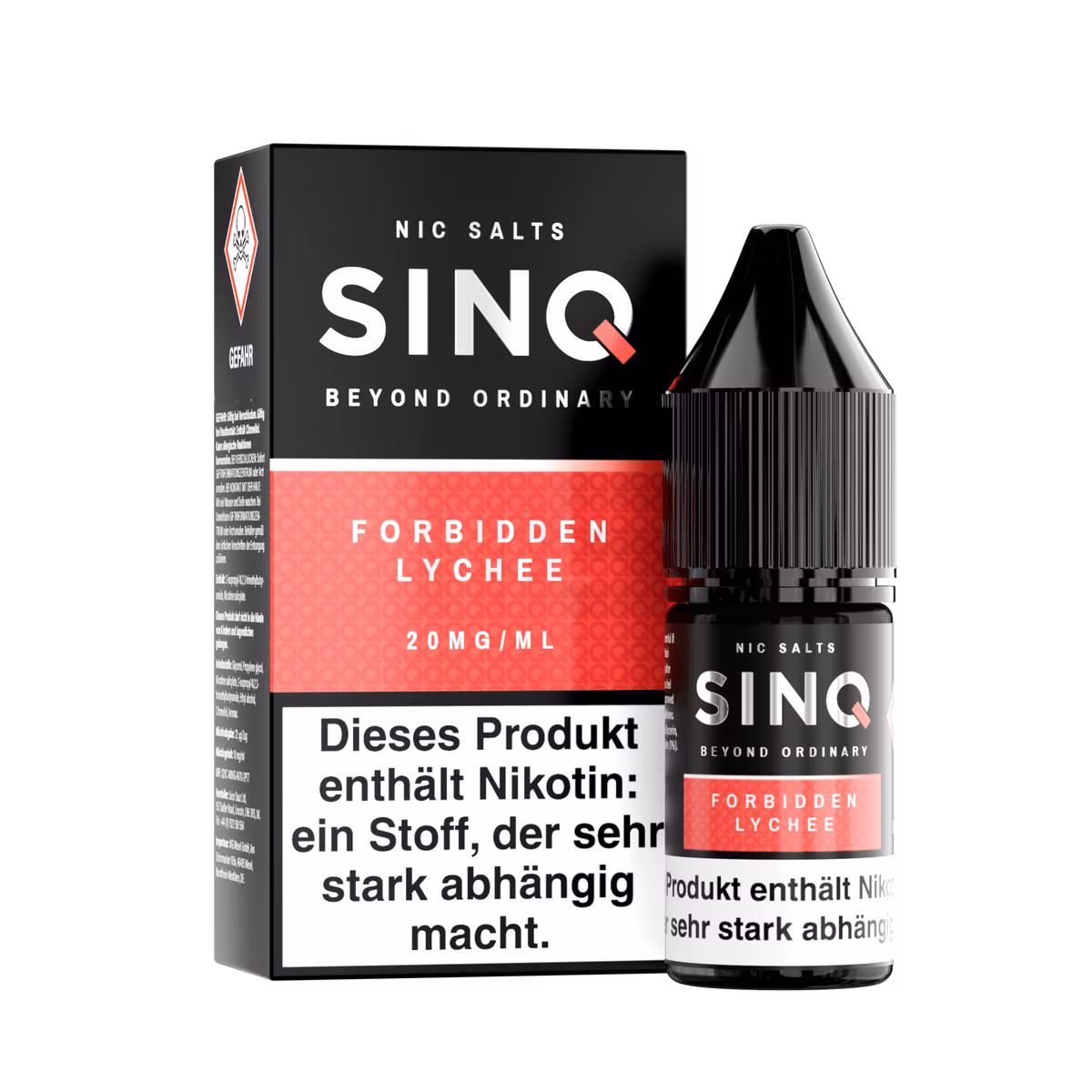 SINQ - Forbidden Lychee - Nikotinsalz Liquids - 10ml - 20mg SINQ - Forbidden Lychee - Nikotinsalz Liquids - 10ml - 20mg