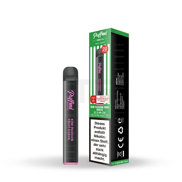 PUFFMI - TX600 Pro - Kiwi Passion Fruit Guava